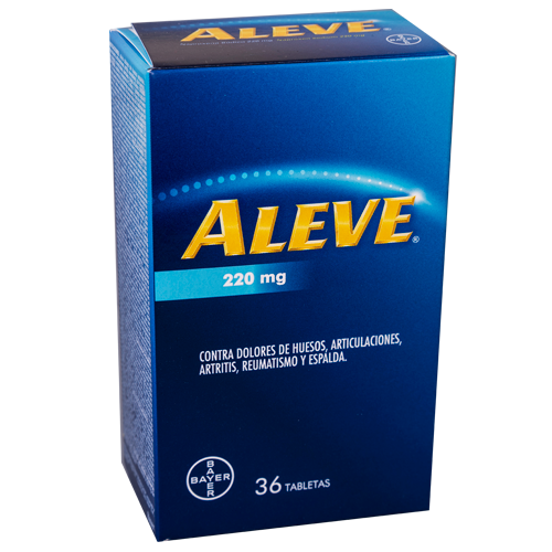 ALEVE EXTRA FUERTE X 36 TABLETAS