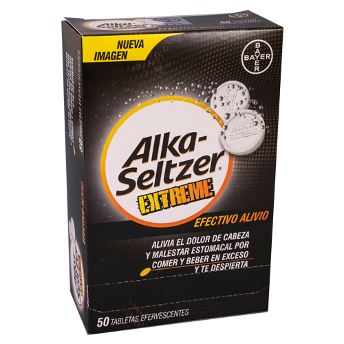 ALKA-SELTZERT EXTREME BOOST X 25 SOBRES X 2 TABLETAS TABLETAS