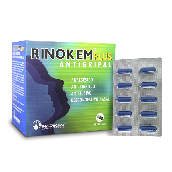 RINOKEM PLUS X 100 CAPSULAS