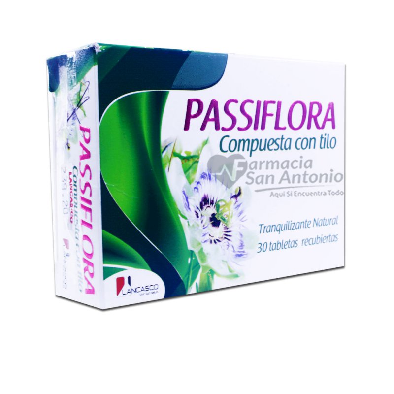 PASSIFLORA COMPUESTA CON TILO X 30 TABLETAS