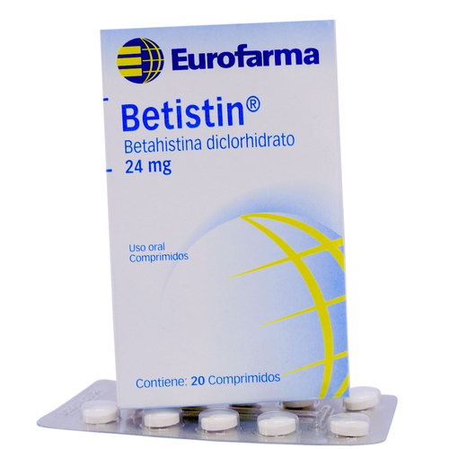 BETISTIN 16 MG X 20 COMPRIMIDOS