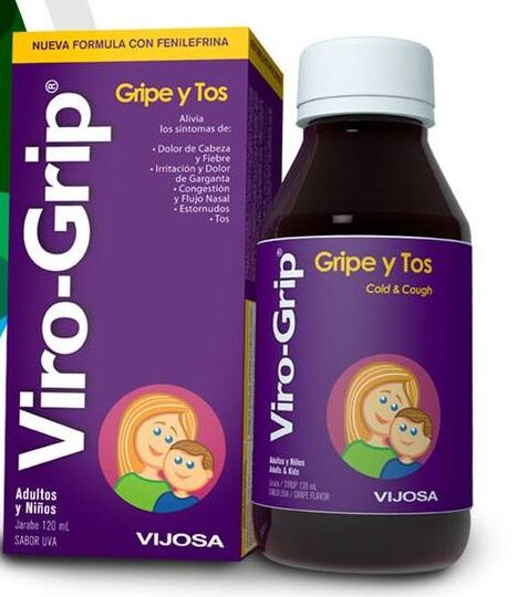 VIRO GRIP JARABE GRIPE Y TOS X 120 ML
