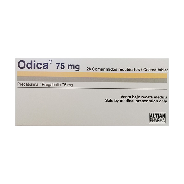 ODICA 75 MG X 28 COMPRIMIDOS