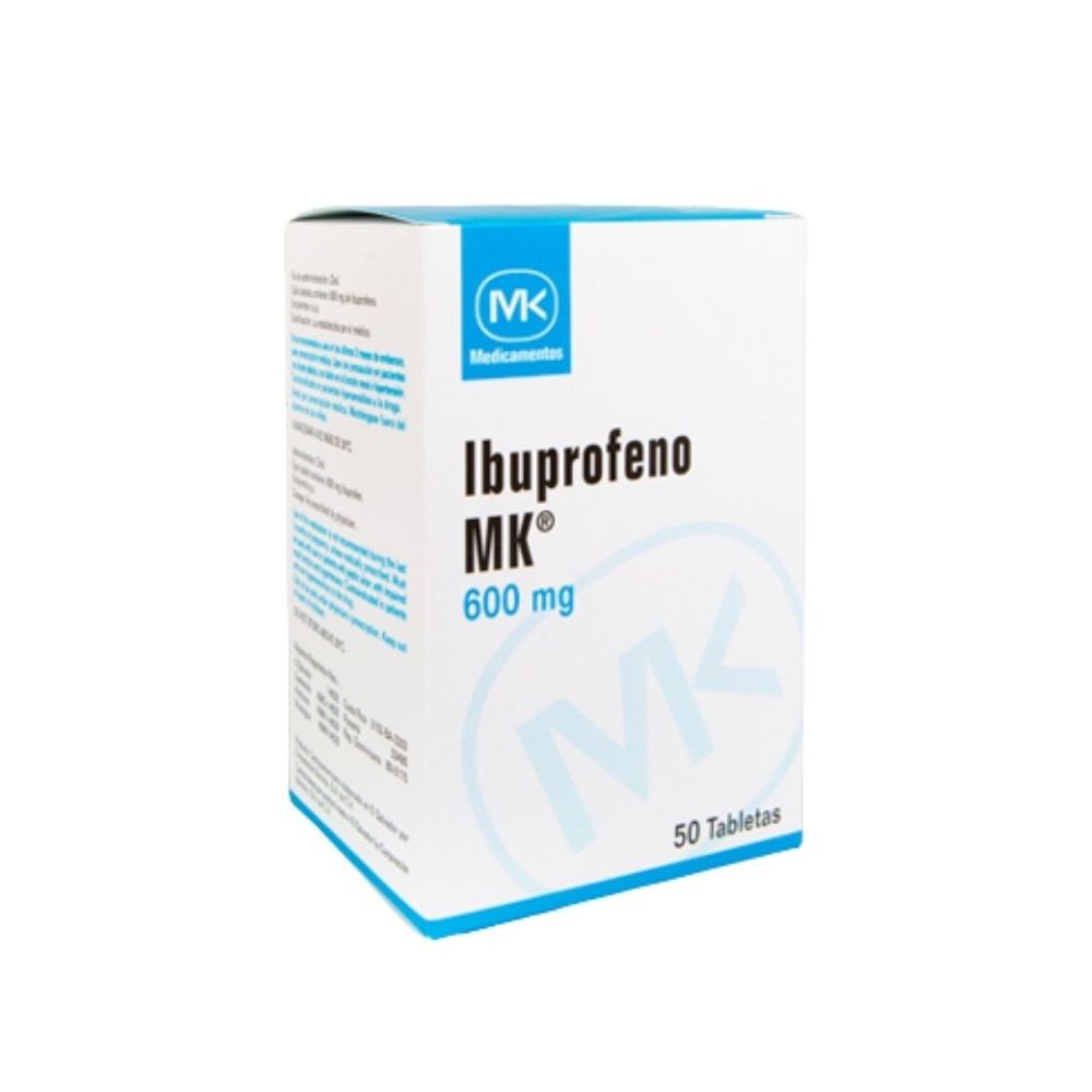 IBUPROFENO 600MG MK X 50 TABLETAS