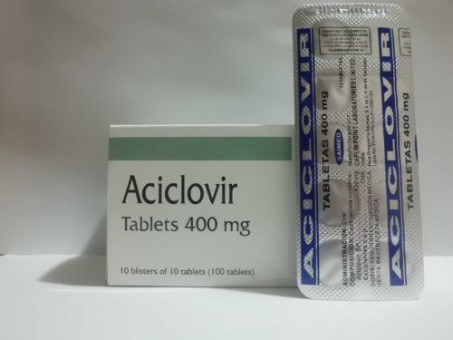 ACICLOVIR 400MG X 100 TABLETAS