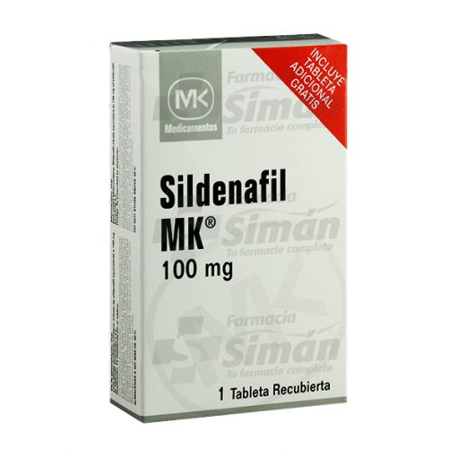 SILDENAFIL MK 100MG X 2 TABLETAS