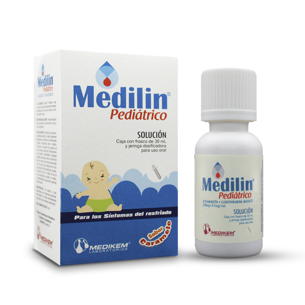 MEDILIN PEDIATRICO GOTAS X 30 ML SABOR CARAMELO