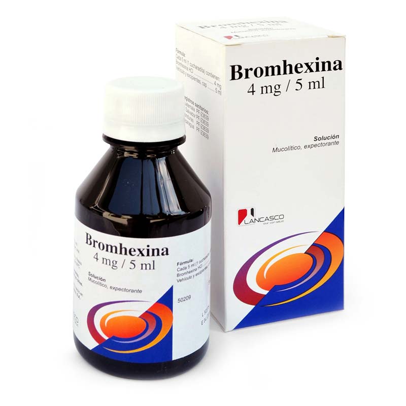 BROMHEXINA SOLUCION ORAL X 120 ML