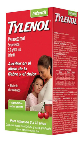 TYLENOL JARABE X 120 ML
