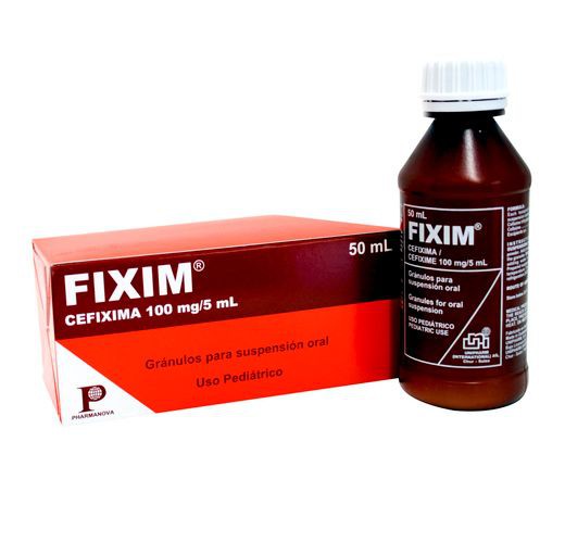 FIXIM SUSPENSION 100MG X 50 ML