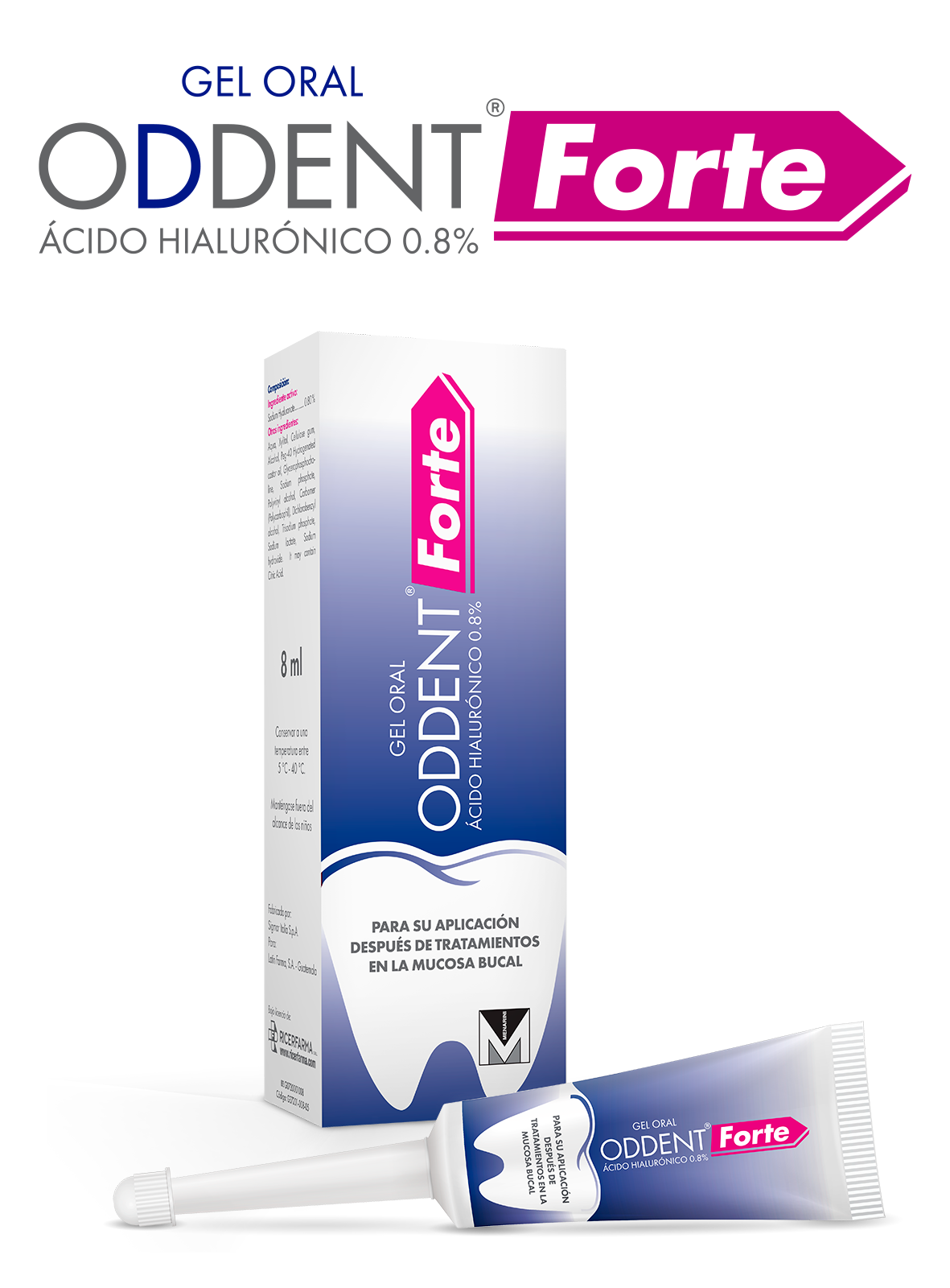 ODDENT FORTE GEL ORAL X 8 ML