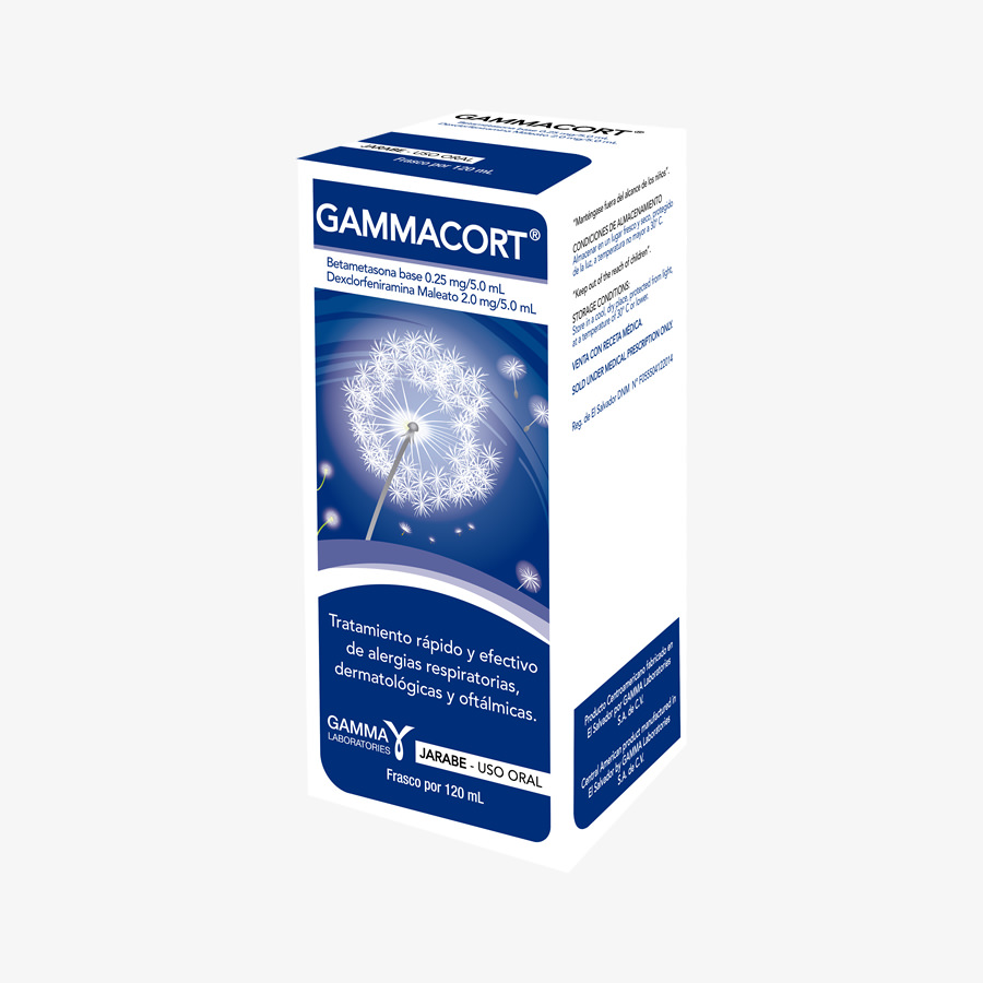 GAMMACORT JARABE X 120 ML